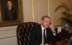 erdogan telefon